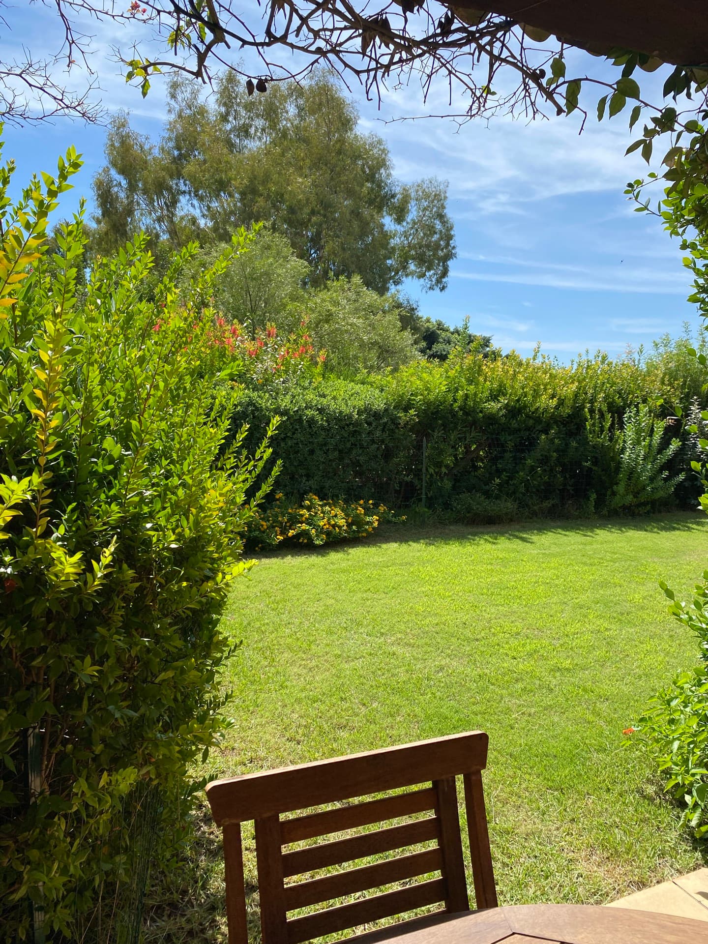 Private garden at Villetta Daisy